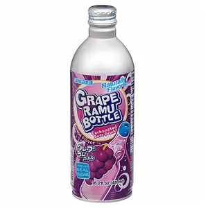 Sangaria Ramu Grape Flavor Sweet Fizzy Beverage, 16.2oz Bottle