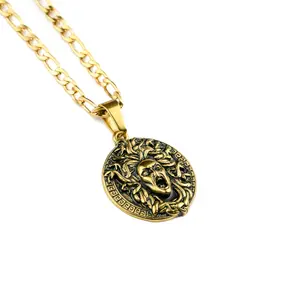 Medusa's Gaze Pendant & Chain