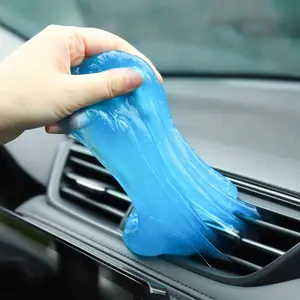 2pcs Magic Dust Cleaning Tool Set, Reusable Non-Stick Handle Dish Sponge, Ideal for Kitchen Office Car Interior, Multifunctional PVC Cleaner, Sponge Scrubber