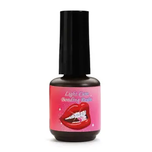 Waterproof Long-Lasting Dental Jewelry Glue, Liquid Form, Non-Flammable, No Ca Prop 65, Single Unit, Ideal for Secure Attachment