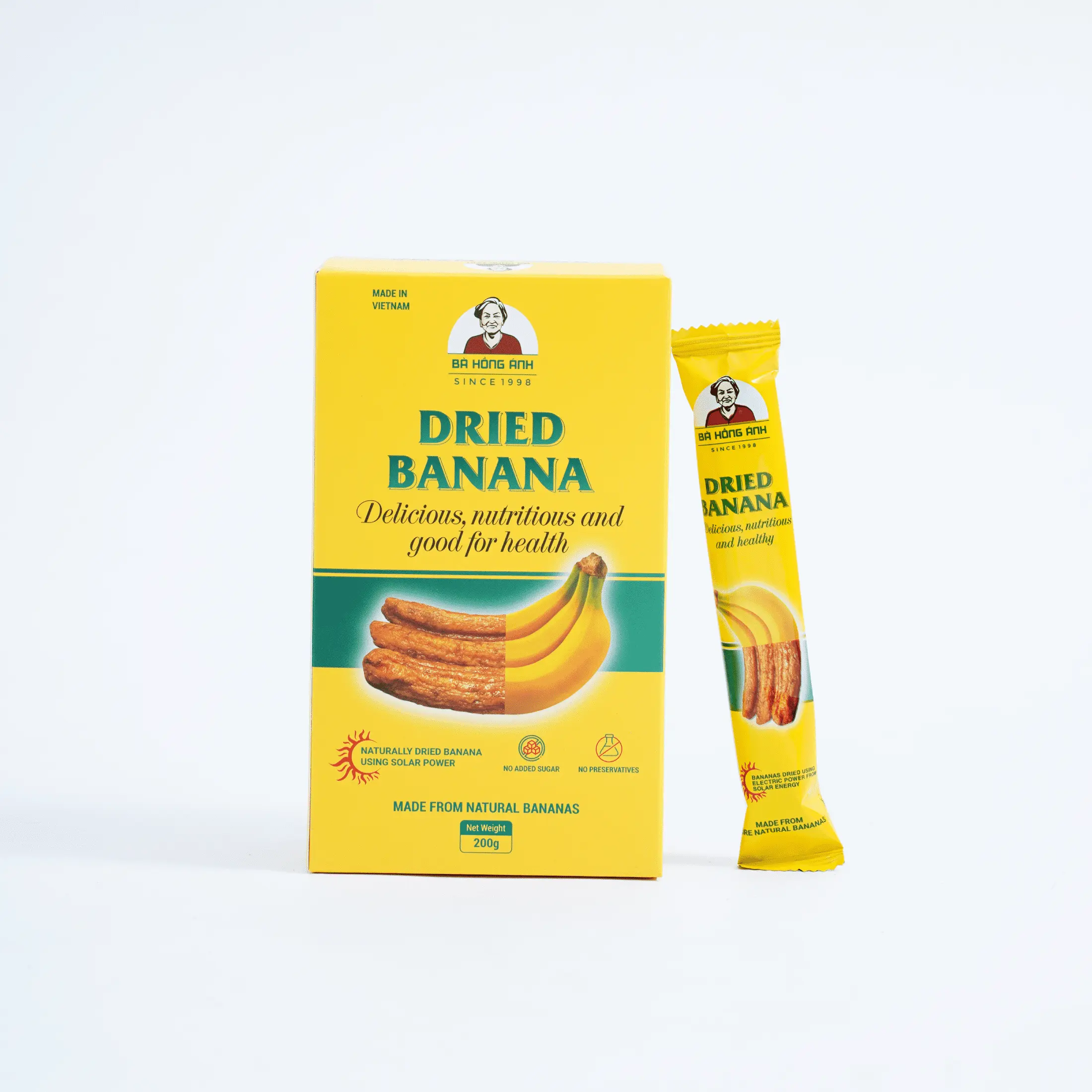 BANACO Premium Dried Whole Bananas – 100% Natural, No Added Sugar, Healthy Chewy Snack