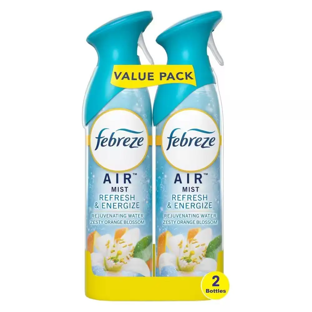 Air Mist 8.8 oz. Zesty Orange Blossom Scent Air Freshener Spray (2-Count) Aroma Floral Air Mist 8.8 oz. Zesty Orange Blossom Scent Air Freshener Spray (2-Count) Aroma Floral