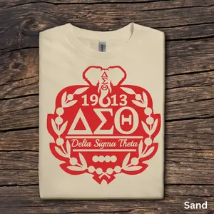 Delta Sigma Theta T-Shirt, DST Sorority Graphic Tee, 1913 Greek Life Shirt, Women’s Gift