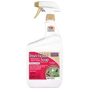 Bonide 32 oz Ready-to-Use Insecticidal Soap Spray - Multi-Purpose Organic Gardening Insect Control for Indoor, Outdoor Use