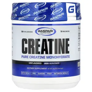 Gaspari Nutrition Creatine, Unflavored, 1 kg