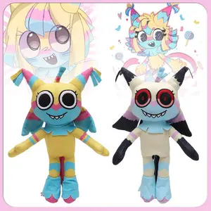 30cm Dandy’s World Plush Yatta Plush Toy Game Peripheral Figure Twisted Yatta Dolls Birthday Gifts Toys for Kids Room Decoration