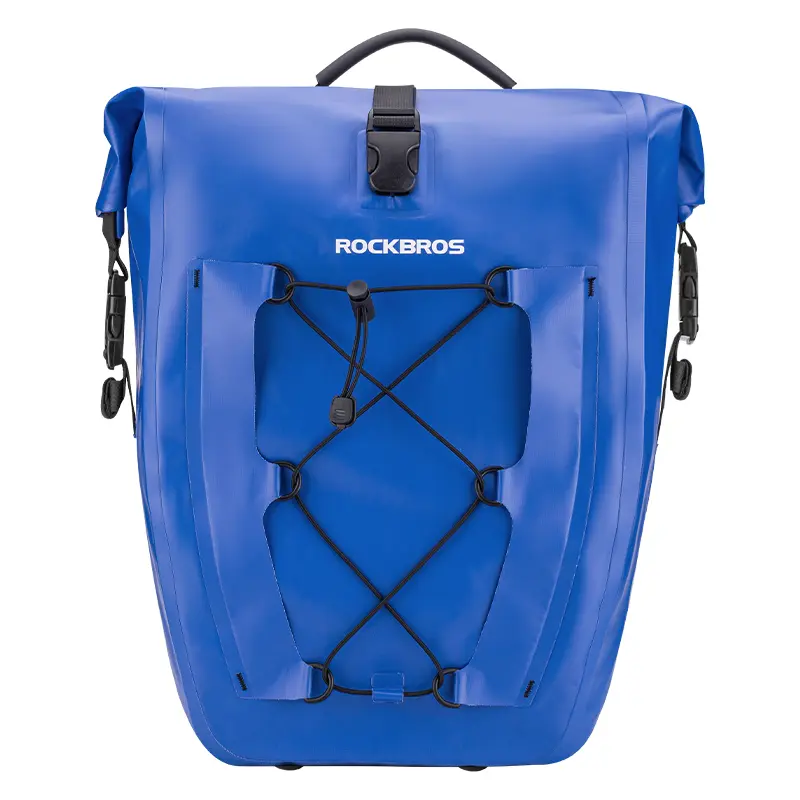 ROCKBROS Sports Waterproof Cycling Bag, 27L-30L Large Capacity Bike Rear Rack Bicycle Pannier Bag