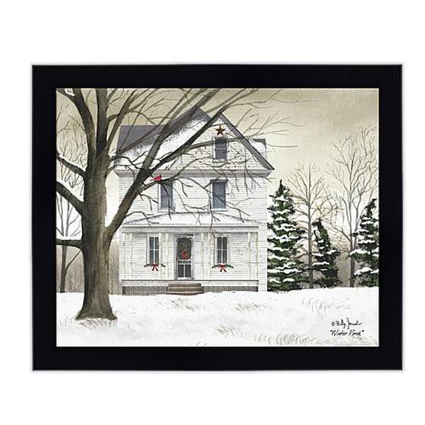 Courtside Market Framed Board - White Christmas, 8" x 10"