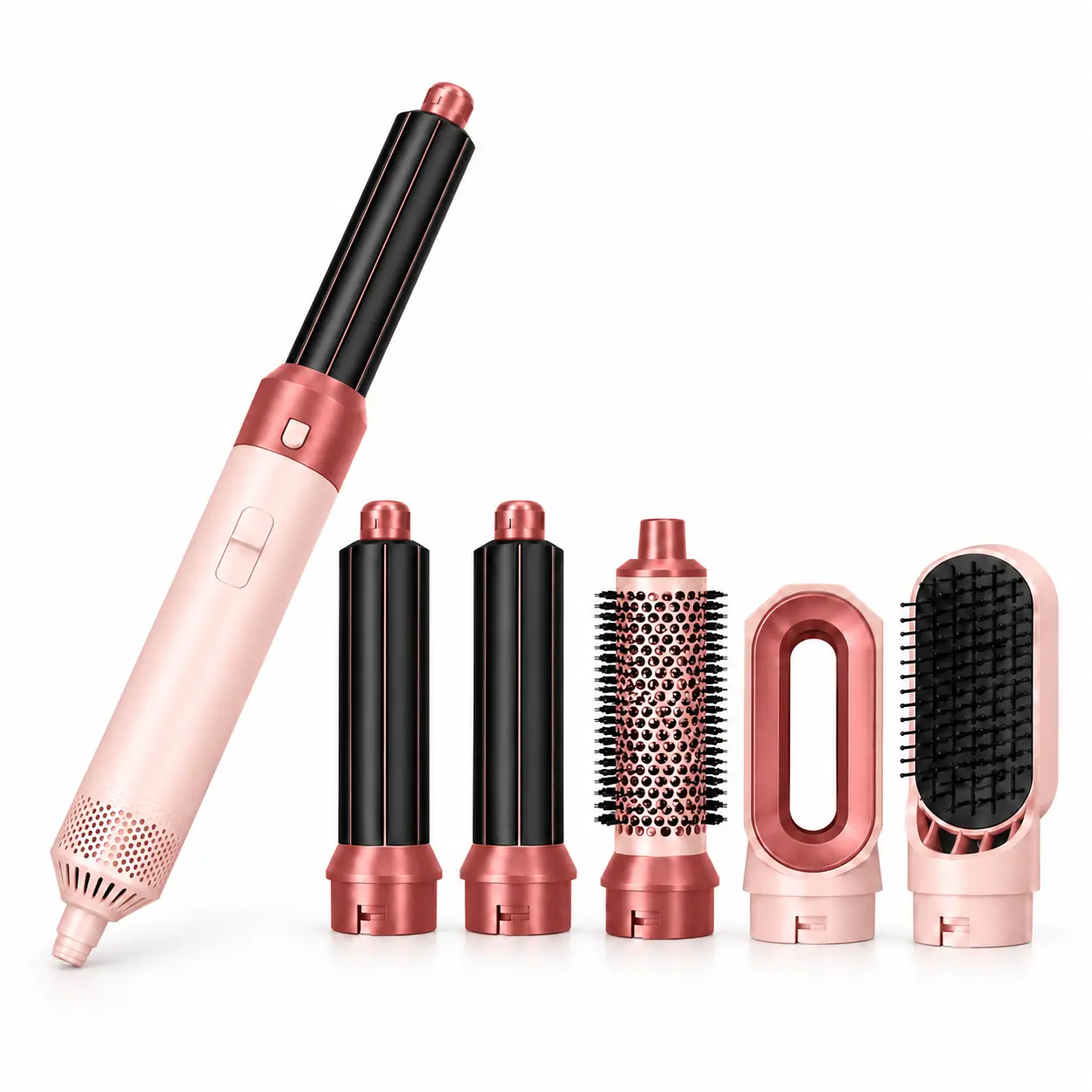 5-in-1 Hair Styler, Professional Hot Air Blowout Styler for Frizz-Free Salon 5-in-1 Hair Styler, Professional Hot Air Blowout Styler for Frizz-Free Salon