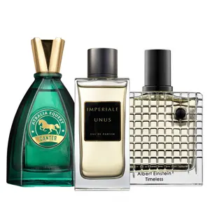 Unisex Icons Bundle - Albert Einstein Timeless + Canter + Duae 100ml Liquid Perfume Set