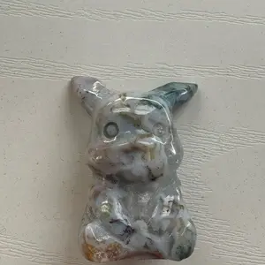 Small flower agate pikachu
