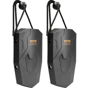 Father's Day Gift Spring new arrivals  Boat Fenders, 8.6" x 16" Boat Bumpers for Docking, Marine EVA Boat Dock Fender Bumper with Ropes, Cord Locks and Storage Bag, No Inflation Required, for Class A/Class 1/Part Class 2, Black
