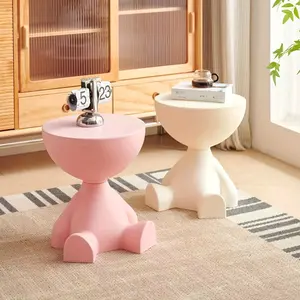 Modern Living Room Coffee Table, Modern Bedroom Living Room Central Desk, White Living Room Coffee Table, Cartoon