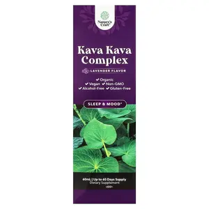 Nature's Craft Kava Kava Complex, Alcohol-Free, Lavender, 60 ml