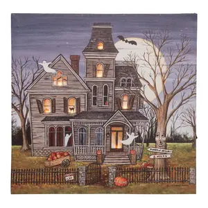 Gallerie II Haunted House LED Wall Art Gallerie II Haunted House LED Wall Art