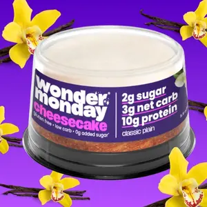 Keto Cheesecake - Low Carb Dessert, Gluten-Free, Sugar-Free, 3-4g Net Carbs - Small Batch Artisan Cheesecakes (Classic Vanilla, Double Chocolate, Key Lime, Strawberry)