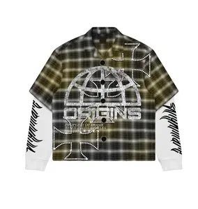 Nightmare Origins “Origins Globe” Flannel Jacket