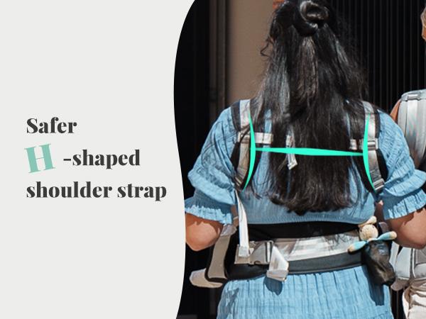 Baby Carrier, MOMTORY Safety-Certified 6-in-1 Baby Carrier Newborn to Toddler, Adjustable Detachable Infant Baby Hip Seat Carrier for 7-50lbs, All Seasons, Perfect for Shopping Travelling