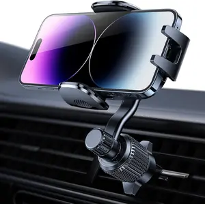 Vent Phone Mount, [Never Blocking Vent,  The Comfort of The A/C] Hands-Free Universal Extension Clip Air Phone Holder  Fit for  Phones   More