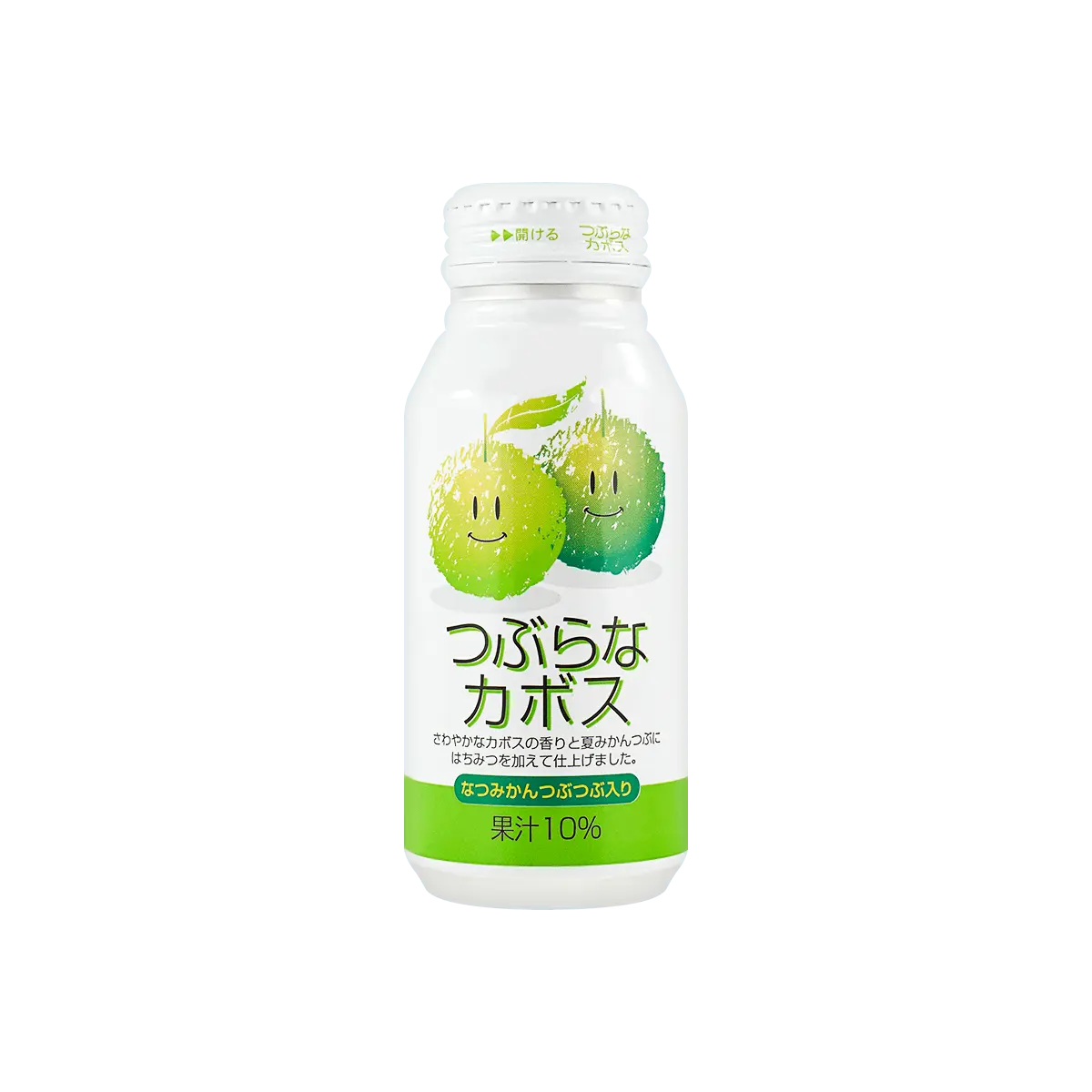 JA FOODS Organic Fruit Juice Drink - Green Mandarin Flavor 190g | Cute Q-Version Packaging, Refreshing & Delicious
