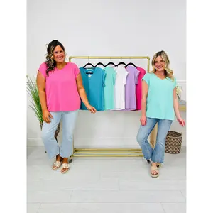 Born To Be Basic Top In Multiple Colors