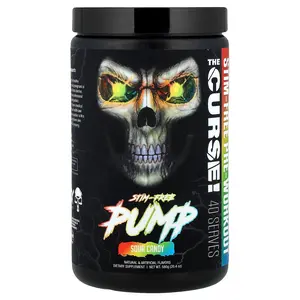 JNX Sports Stim-Free Pump, Pre-Workout, Sour Candy, 20.4 oz (580 g)