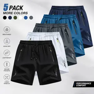 TOOTD Selection – Men’s Daily Rotation Set (5 Pieces): Quick-Dry Shorts, Athletic Workout Shorts, Zipper Pockets, 7" inseam, lightweight running/gym shorts for everyday fitness wear | 150 gsm GSM | Sizes: 28½–34½ #SummerVibes