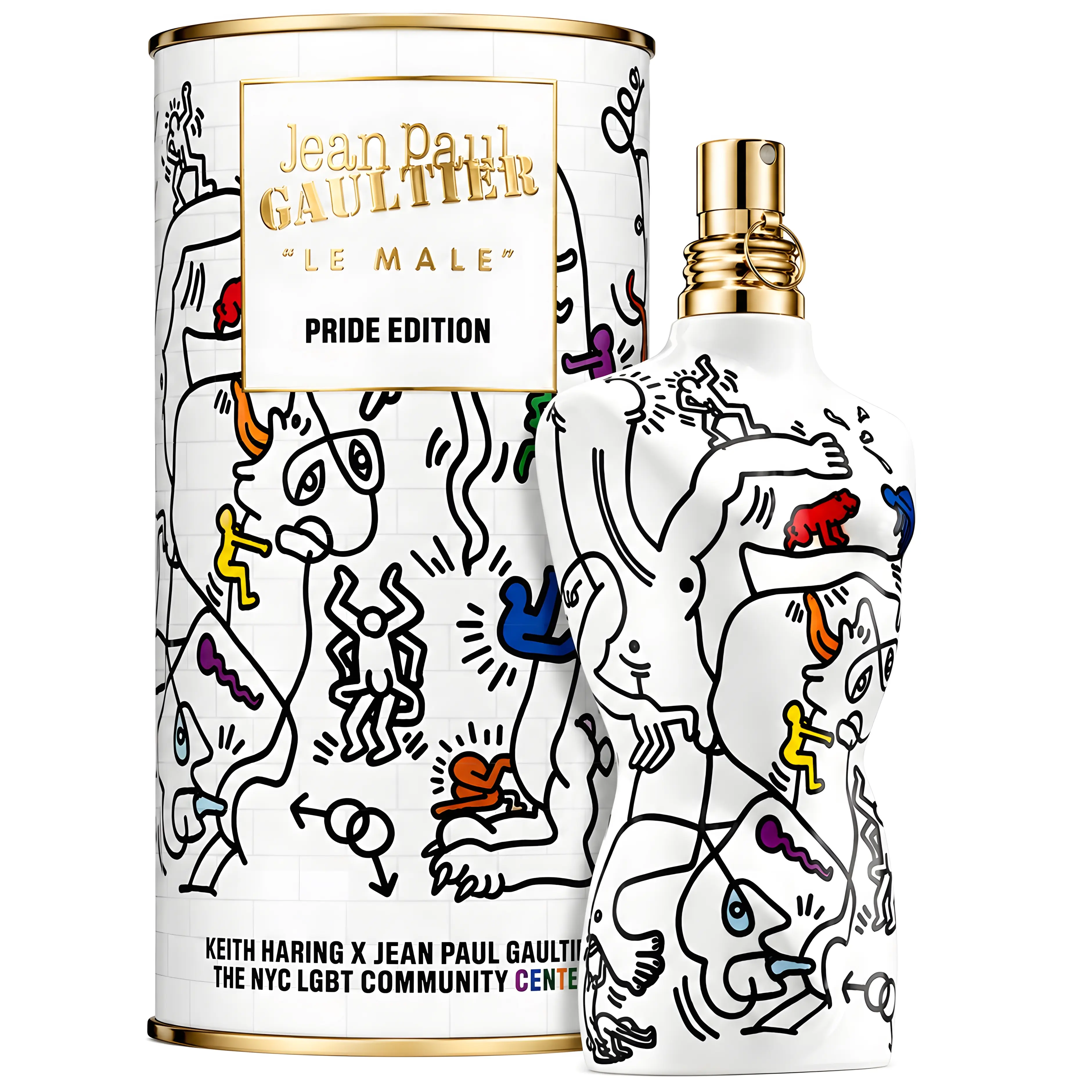 Jean Paul Gaultier Le Male Pride Edition For Women's 3.4 Oz, Green Floral