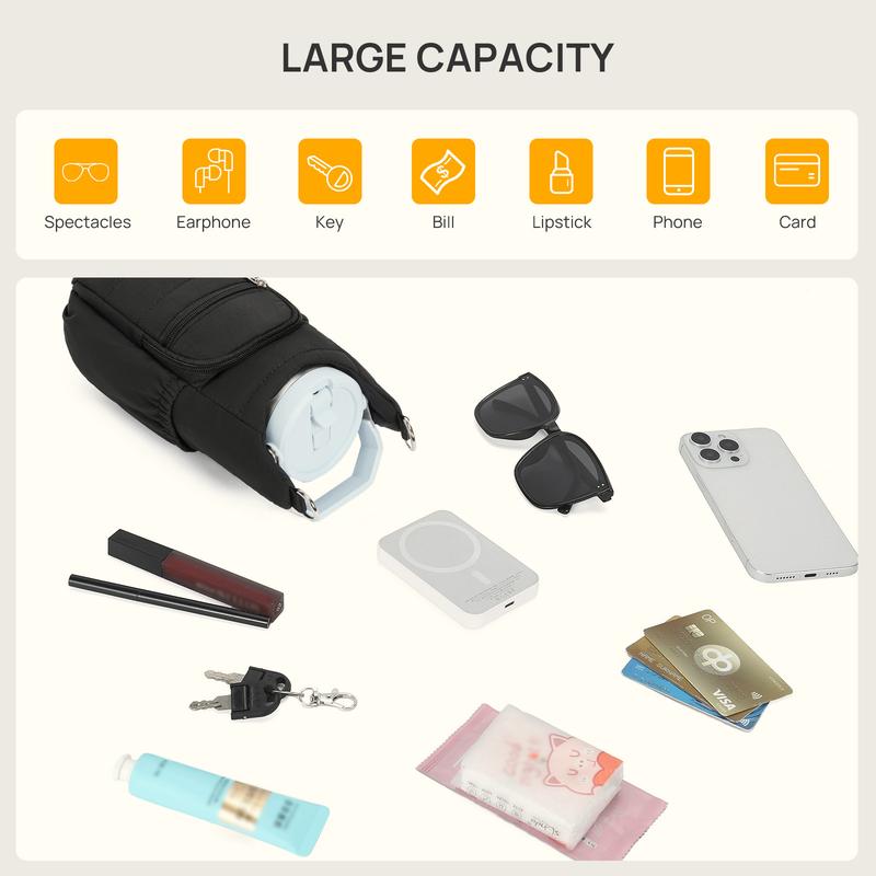 【Telena】 Crossbody Bags for Women and Men Cellphone Wallet Water Bottle Carrier Bag with Strap portable for Walking, Hiking, Cycling, Running Great Gift Purse Travel Essential #TikTokShopBlackFriday 【Telena】 Crossbody Bags for Women and Men Cellphone Wallet Water Bottle Carrier Bag with Strap portable for Walking, Hiking, Cycling, Running Great Gift Purse Travel Essential #TikTokShopBlackFriday