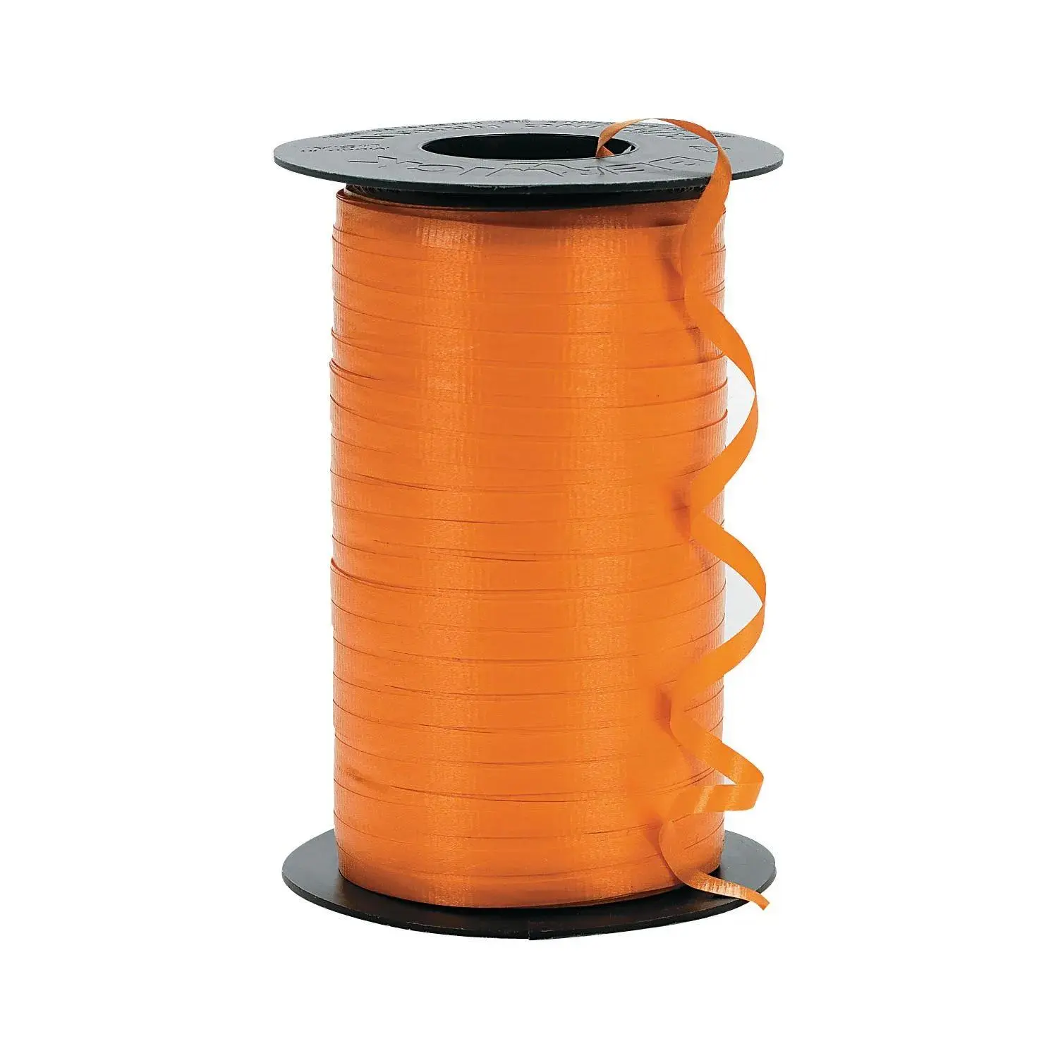 Orange Curling Ribbon