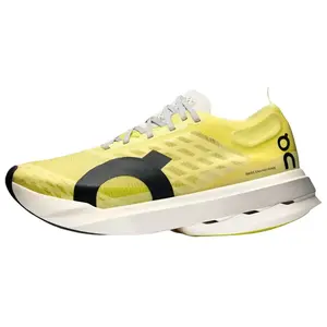 Women's ON Cloudboom Strike Running Sneakers - 'Limelight Wolf' Outdoor Sports Footwear
