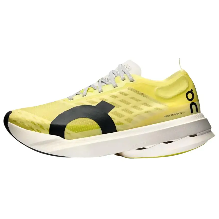 Women's ON Cloudboom Strike Running Sneakers - 'Limelight Wolf' Outdoor Sports Footwear