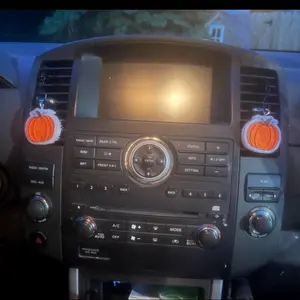 Car Air Freshener Pumpkin Car Vent Clips - Eliminate Unpleasant Odors and Add a Decorative Touch to Your Car