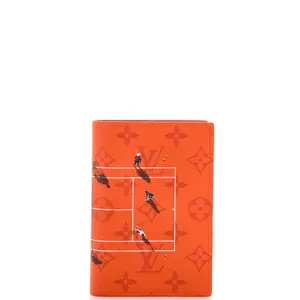 Pre-owned Louis Vuitton Canvas Coated Small Leather Goods Passport Cover Limited Edition Monogram Sports Canvas by Rebag
