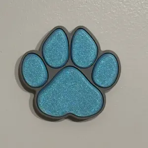 Fidget Clicker Paw with color options and sounds anti anxiety
