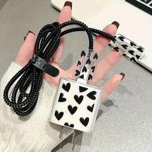 Silicone Charger Protection Case, Charging Adapter & Data Cable Protector, iPhone Phone Accessories, Ca Prop 65 Compliant