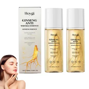 HOYGI Natural Ginseng Anti-Aging Essence Water 100ML - 100% Himalayan Wild Ginseng | Deep Moisture & Wrinkle Care, Firming Serum
