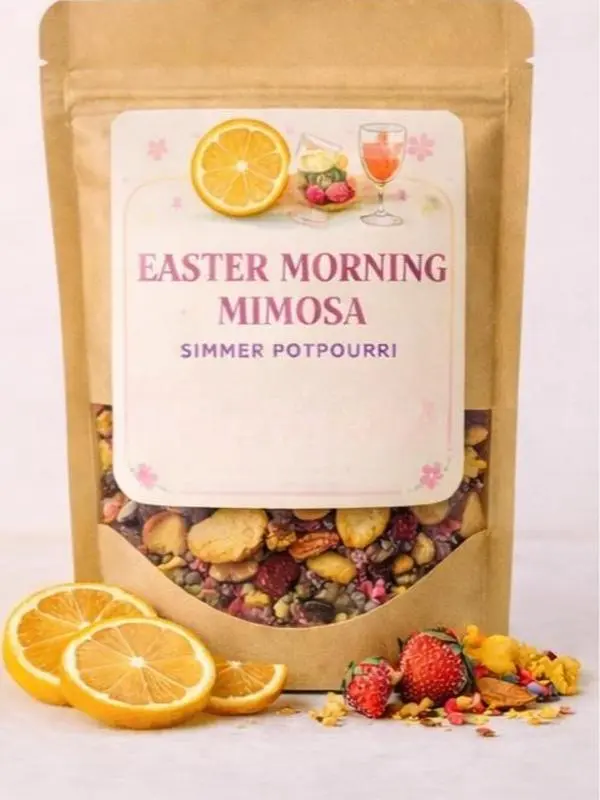 Easter Morning Mimosa Simmer Potpourri | Citrus Spring Home Fragrance | Stovetop Potpourri | Easter Gift | Fresh Clean Scent Flower Lemon