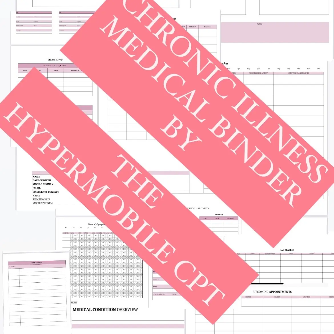 Chronic Illness Medical Binder