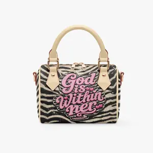 Women's Crossbody & Shoulder Bag, Psalms Themed Speedy Luggage Bag