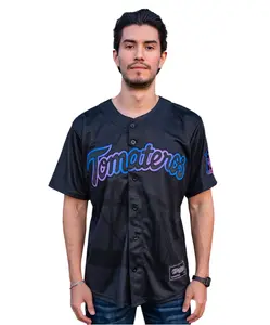 TOMATEROS BLACK BASEBALL JACKET