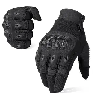 Unisex Full-Finger Touchscreen Gloves, Motorcycle Riding Gloves, Slip Resistant, Ideal for Outdoor Sports, Driving, Cycling, Hiking, Camping, Rock Climbing, Motorcycling