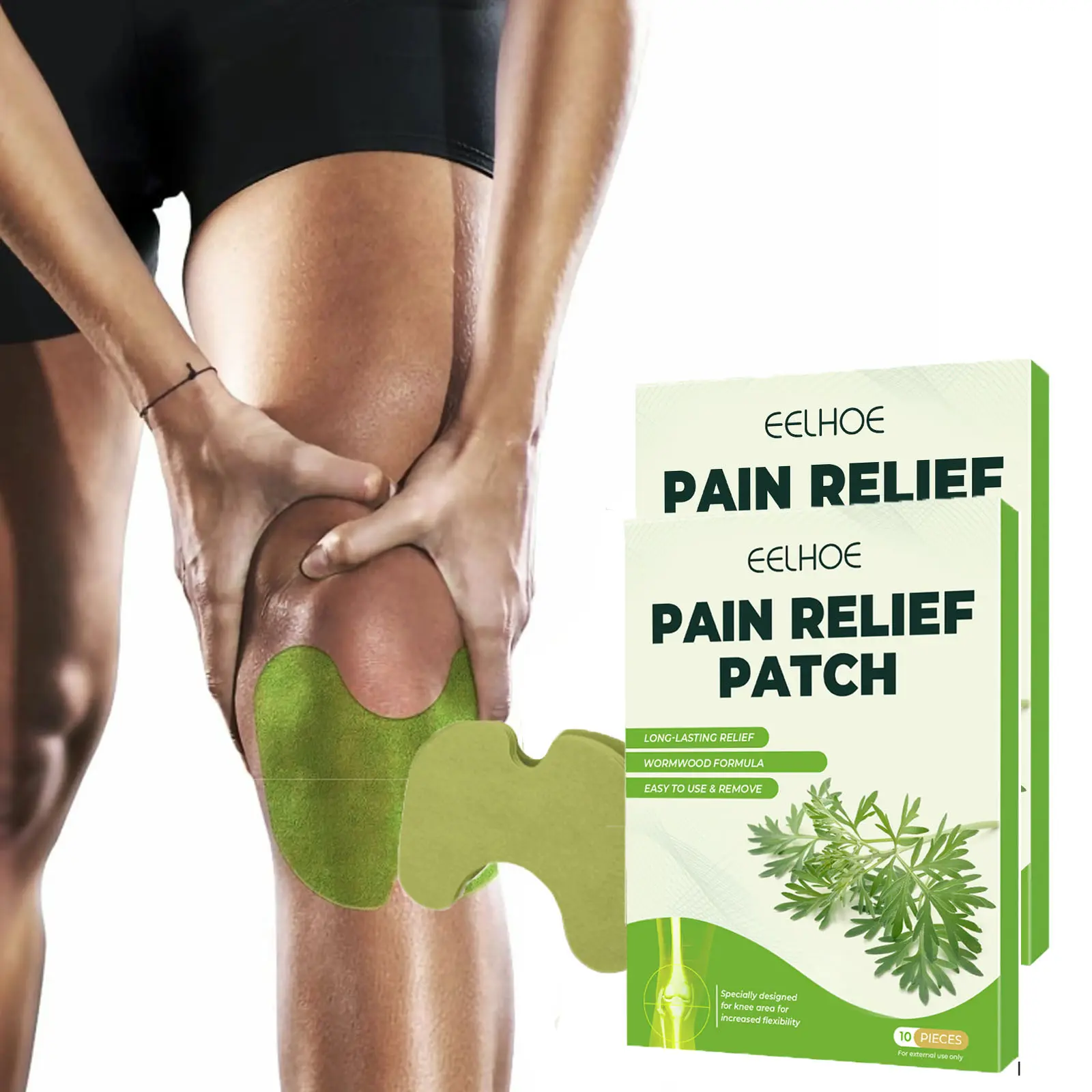 Mugwort Heating Knee Patch, Shoulder And Back Soothing Patch, Gentle And Long-lasting Body Patch Mugwort Heating Knee Patch, Shoulder And Back Soothing Patch, Gentle And Long-lasting Body Patch