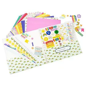 Crafts & Sewing Kingston Crafts Rainbow Paper Crafting Kit