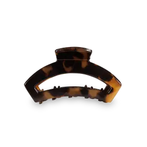 Open Tortoise Tiny Claw Hair Clip - Lightweight Design for Versatile Use
