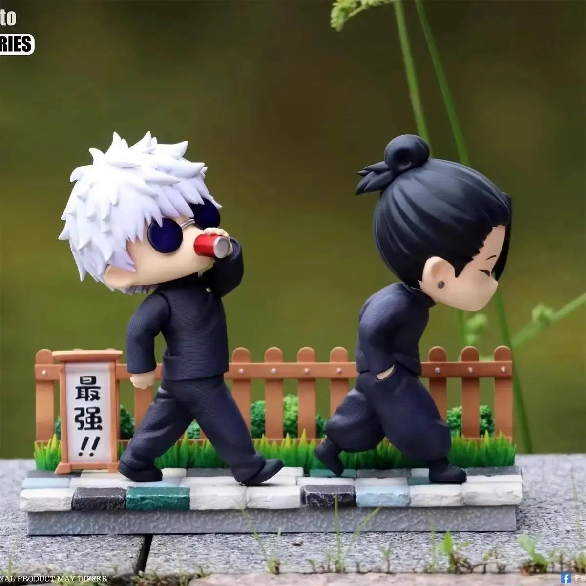 Mini PVC Satoru Gojo & Suguru Geto Anime Figures – Posable Figures, Models, and Toys (No Packaging Box)