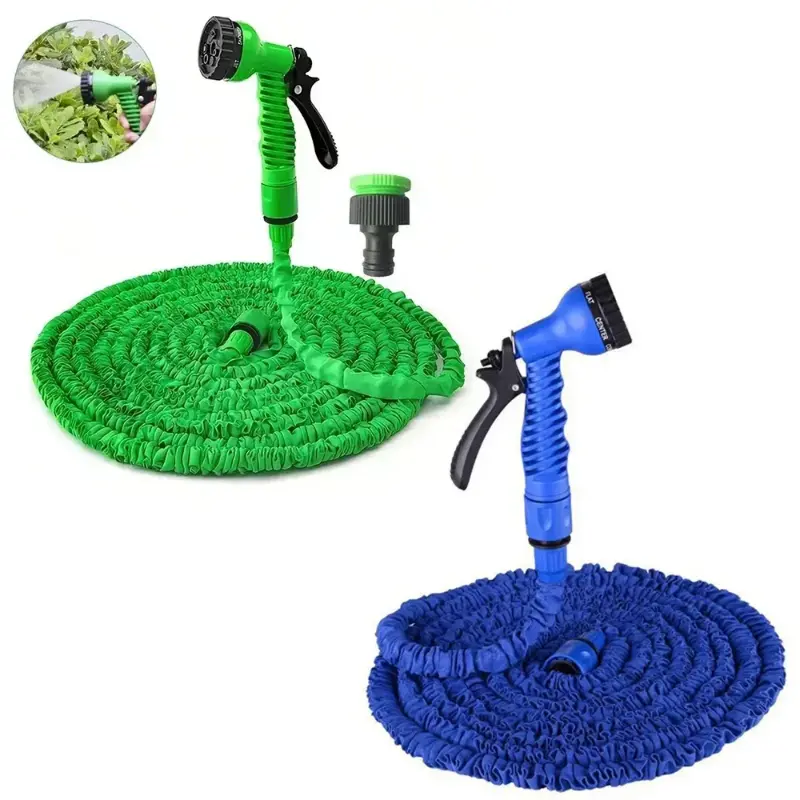 Expandable Magic Hose, High-Pressure Car Wash, 7Water Spraying Functions, Water Gun, Home Garden Watering Telescoping Hose