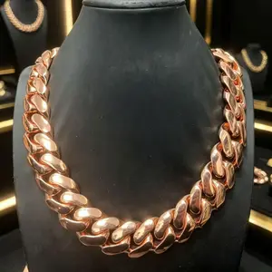 M2-9097 Hip Hop Cuban Link Chain | Cool Street Wear Jewelry For Daily Match