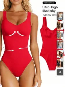 BLUELIFE Workout jumpsuit seamless built-in bra stretchy yoga pilates gym athleisure