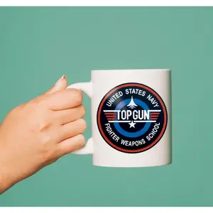 Top Gun Mug, Top Gun Maverick Mug, Gifts For Us Navy Dad Papa Grandpa From Son Daughter, Fathers Day Gifts